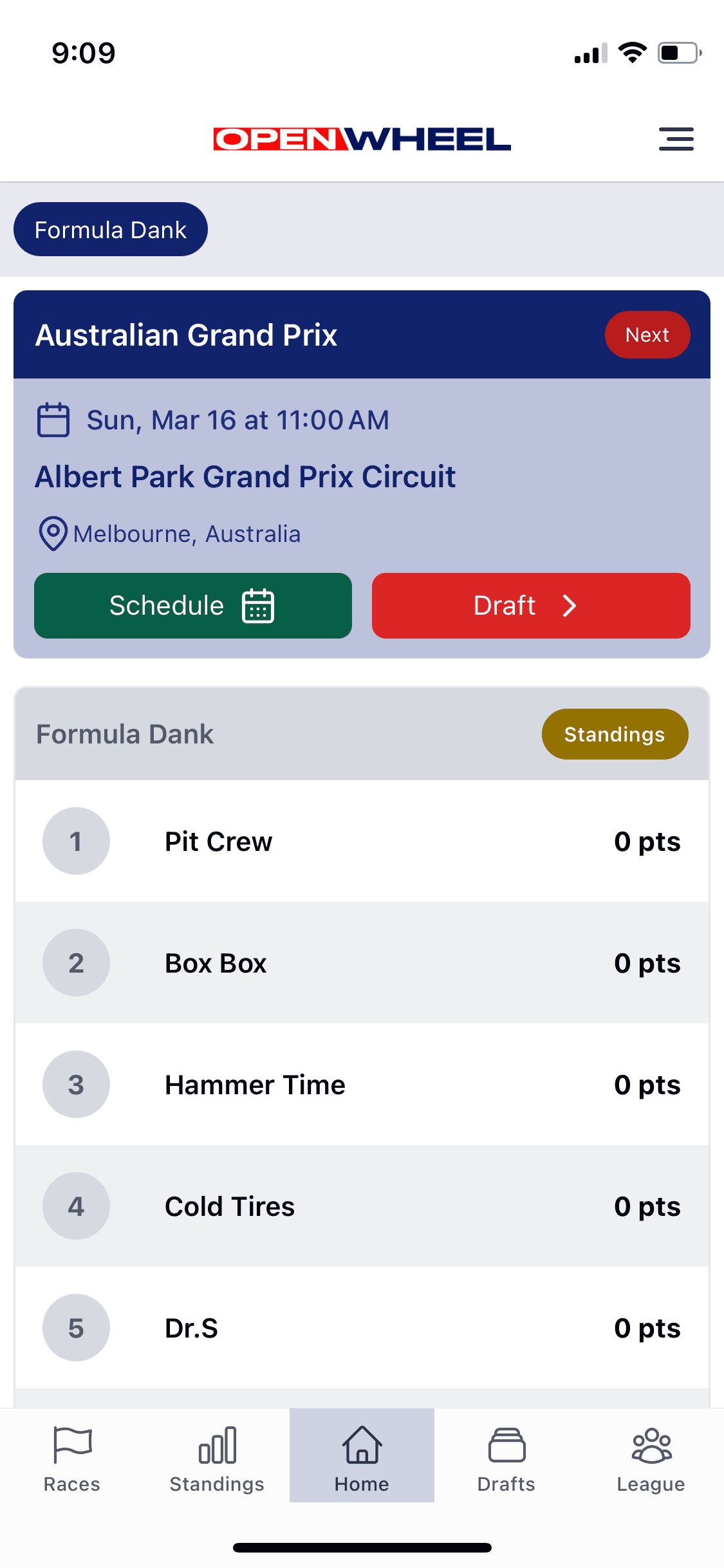 OpenWheel: Racing Fantasy